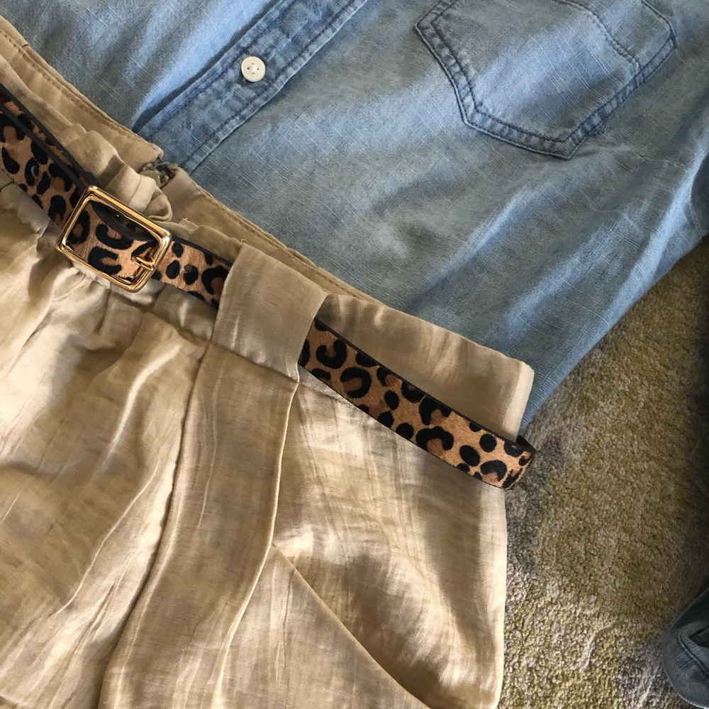 J. Crew Linen Bucket Skirt